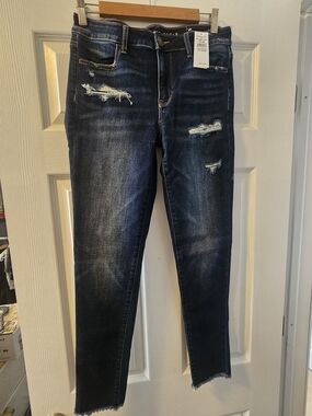 American Eagle Outfitters Dark Blue Skinny Jeans